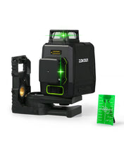 Load image into Gallery viewer, Zokoun 2x360 Cross Line Laser, Self-Leveling Green Beam Laser Level Dual Plane Leveling and Alignment Line Laser Level -One 360° Horizontal and One 360° Vertical Line -Magnetic Pivoting(AK2CG)
