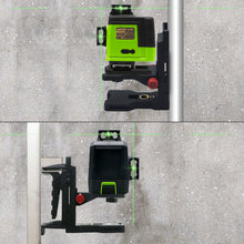 Load image into Gallery viewer, Zokoun Multifunctional Magnetic Bracket with Spring Clip Laser Level-Alternative to A Standard 1/4"and 5/8"Thread, Fully-Adjustable Magnetic Pivoting Base to 360 Degree for Wall & Ceiling Mount(LB02)