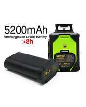 Load image into Gallery viewer, Zokoun 2x360 Cross Line Laser, Self-Leveling Green Beam Laser Level Dual Plane Leveling and Alignment Line Laser Level -One 360° Horizontal and One 360° Vertical Line -Magnetic Pivoting(AK2CG)