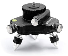 Load image into Gallery viewer, ZOKOUN 360 Adjustment Metal Rotation Tripod Bracket Base Pedestal For 5/8" Interface Laser Level For Self Leveling Adjust Height