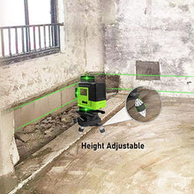 Load image into Gallery viewer, ZOKOUN 360 Adjustment Metal Rotation Tripod Bracket Base Pedestal For 5/8" Interface Laser Level For Self Leveling Adjust Height