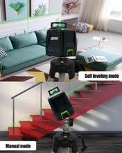 Load image into Gallery viewer, Zokoun 360 Cross Line Laser, Self-Leveling Green Beam Laser Level Dual Plane Leveling and Alignment Line Laser Level -One 360° Vertical Line -Magnetic Pivoting (AK1CG)
