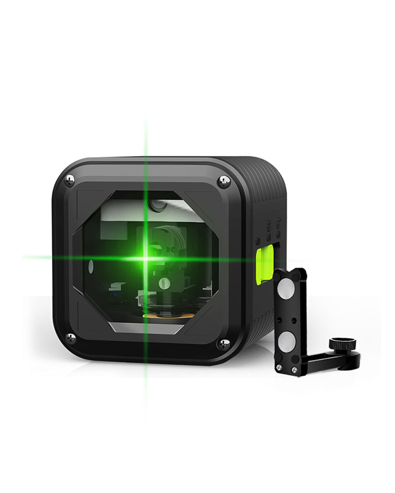 Zokoun Green beam Laser Level, Cross Line Laser with Magnetic Bracket, Self-Leveling Vertical and Horizontal Line, Rotatable 360 Degree, NOT recommended for outdoor use(MD02GS PLUS-Green)